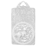 Pt950 Platinum Chinese Zodiac Rat Guardian - Thousand-Handed Guanyin Pendant
